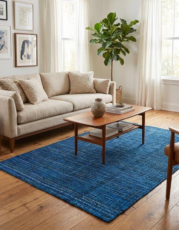 3' 9 x 5' 11 Hand Knotted Darya Wool Rug