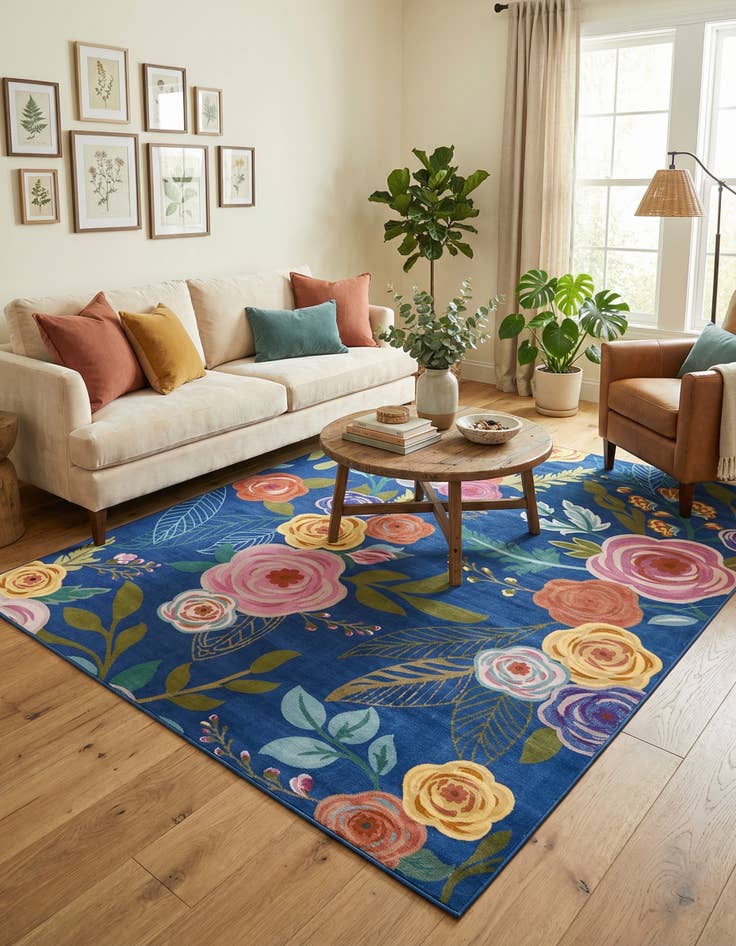 Detail image of 7' 10 x 10' Blossom Rug