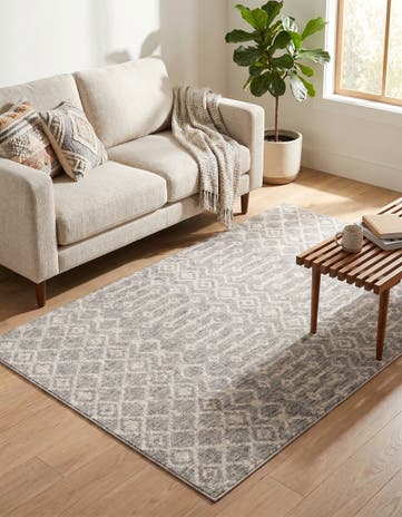 4' x 6' Eco Trellis Rug