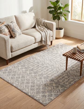 4' x 6' Eco Trellis Rug