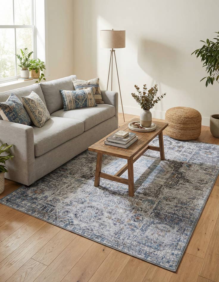 Detail image of 5' 3 x 8' Yara Rug