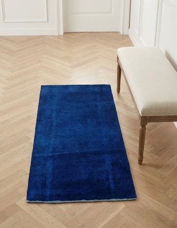 2' 3 x 4' 6 Hand Knotted Nepal Wool Runner Rug