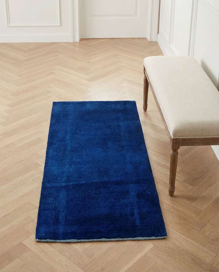 2' 3 x 4' 6 Hand Knotted Nepal Wool Runner Rug