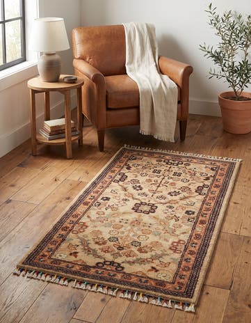 2' x 3' 5 Hand Knotted Ariana Ziegler Rug