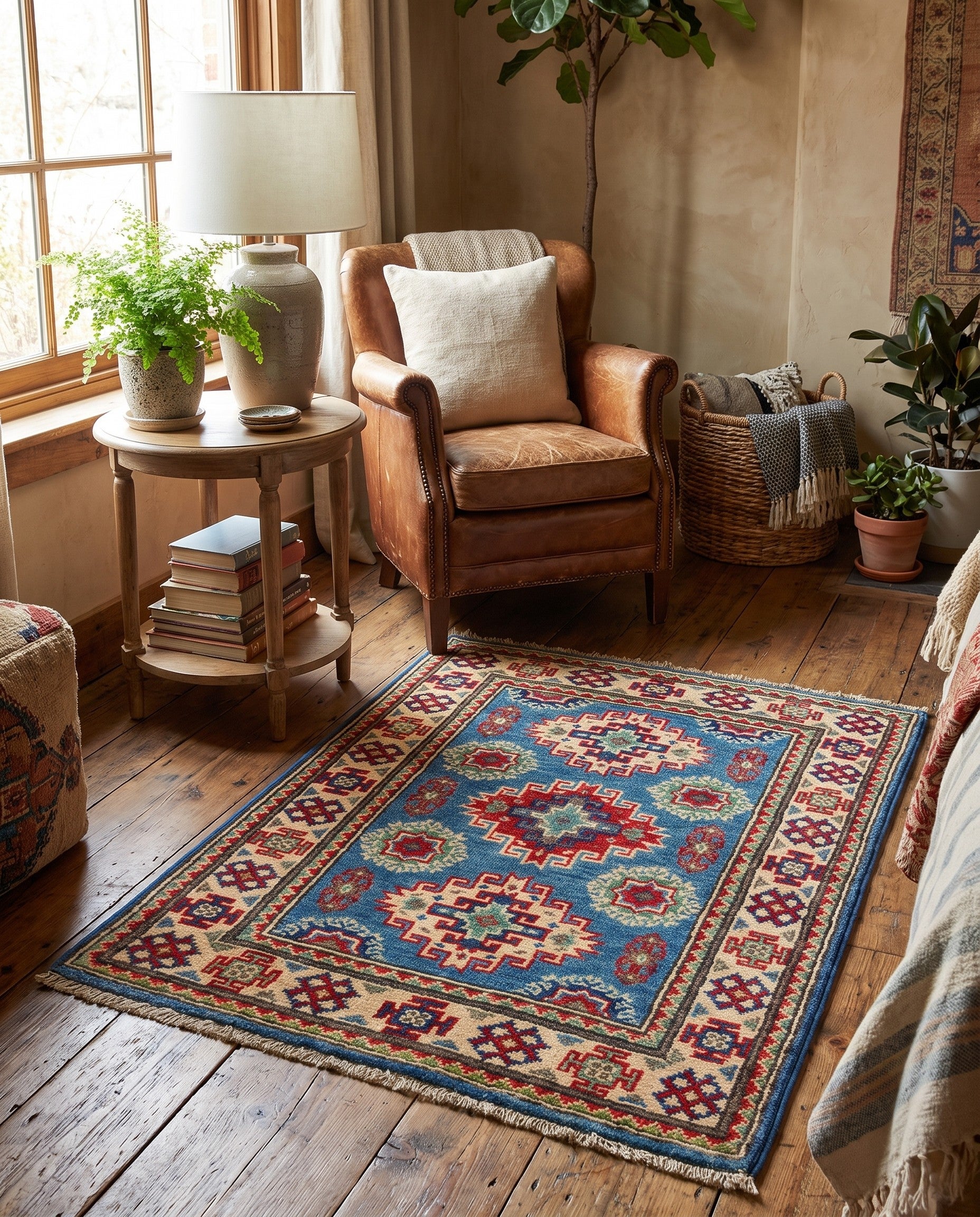 2' 1 x 2' 8 Hand Knotted Kazak Rug