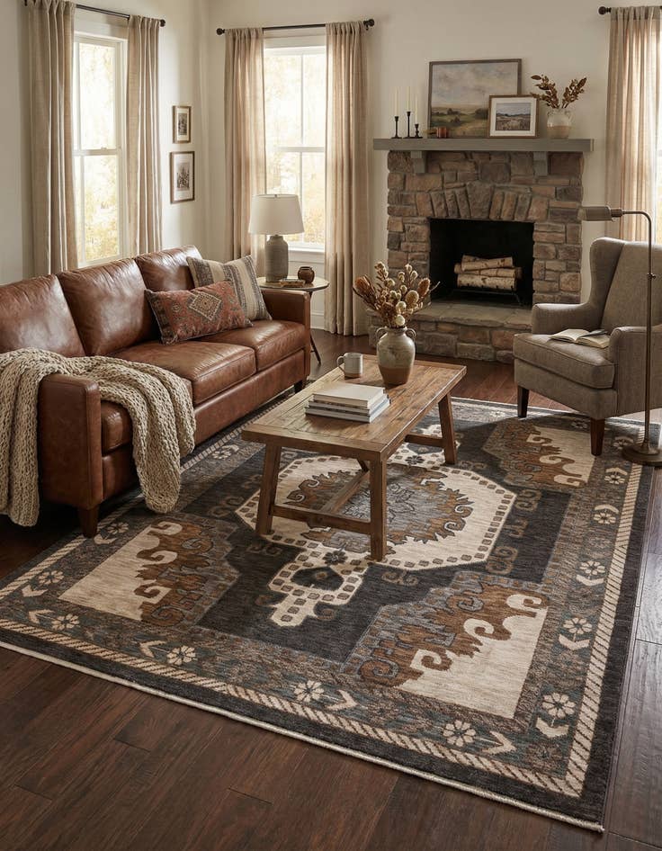 Detail image of 8' x 10' Grand Tradition Rug