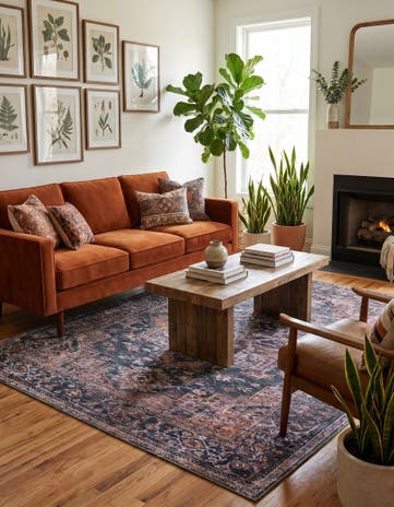 7' 10 x 7' 10 Yara Square Rug