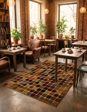 6' x 9' Cafe Rug