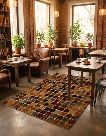 6' x 9' Cafe Rug