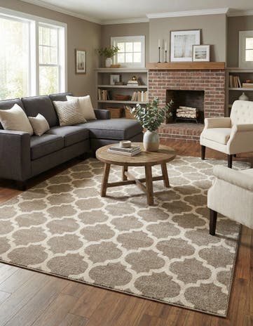 7' 10 x 11' Lattice Rug