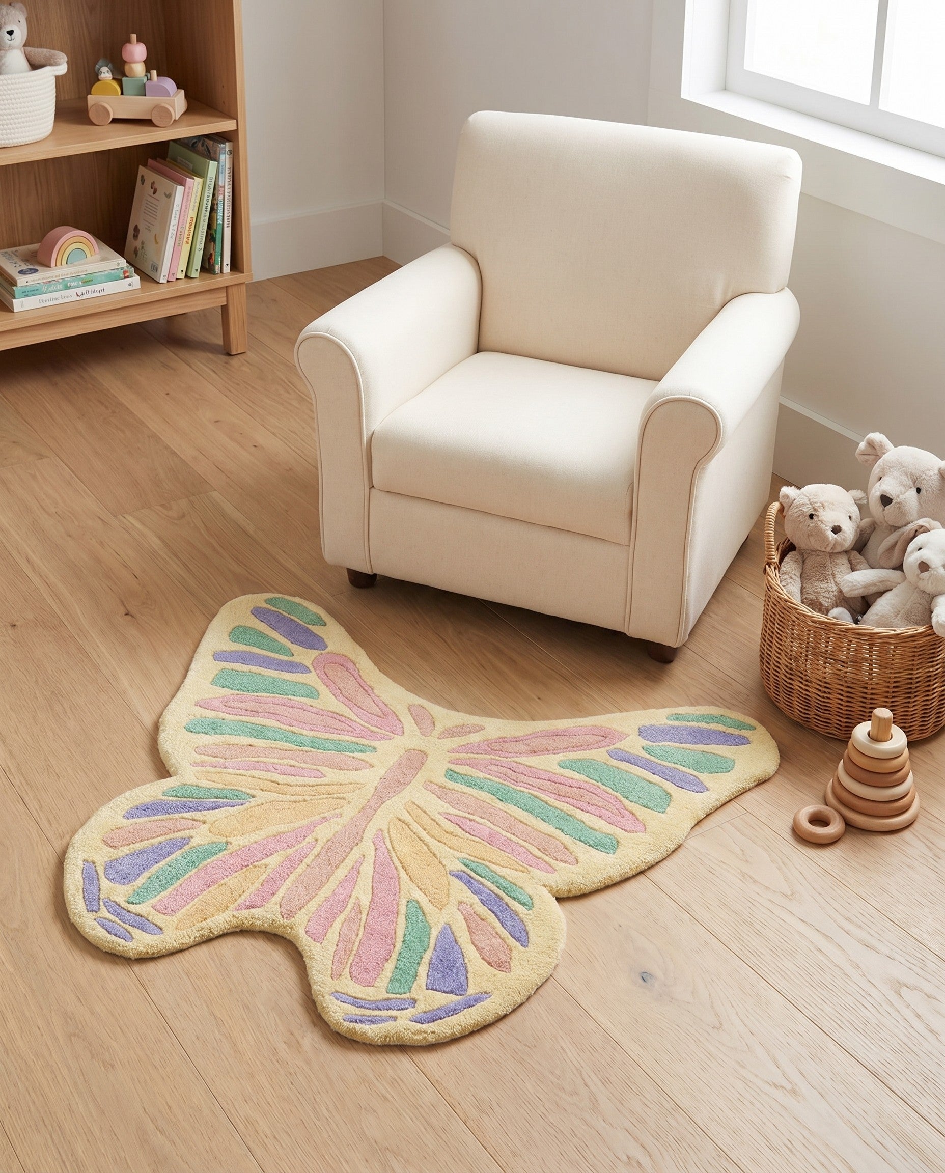 2' 7 x 2' 11 Playtime Kids Wool Freeform Rug