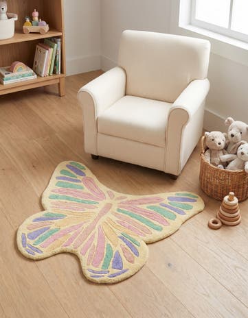 2' 7 x 2' 11 Playtime Kids Wool Freeform Rug