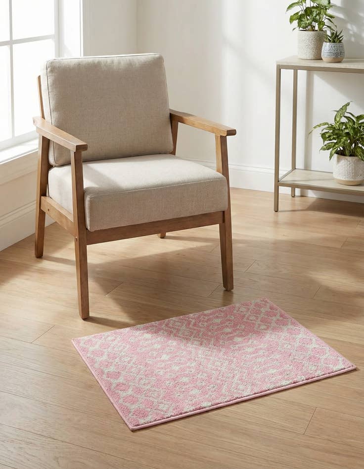 Detail image of 2' x 3' Moroccan Trellis Rug