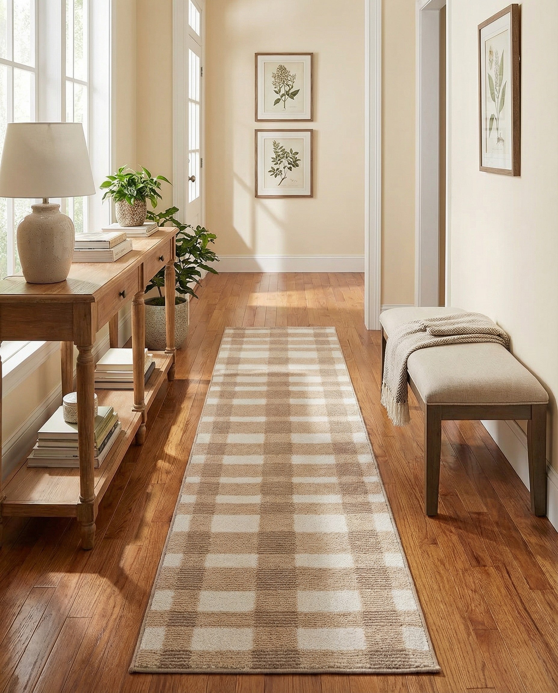 2' 7 x 12' Textura Designer Runner Rug