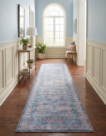 2' 7 x 13' Washable Maahru Runner Rug