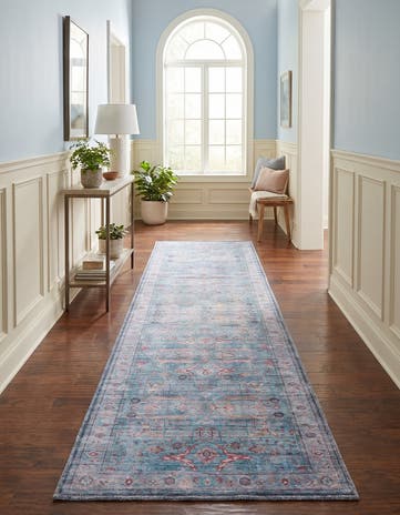 2' 7 x 13' Washable Maahru Runner Rug