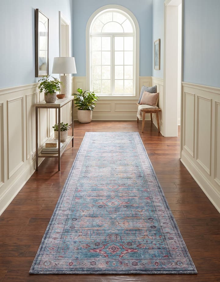 2' 7 x 13' Washable Maahru Runner Rug