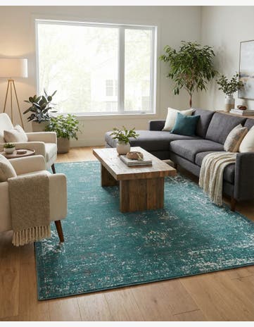 6' x 9' Monaco Rug With Pad Bundle