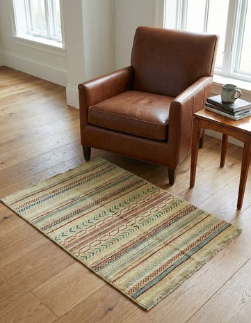 3' 4 x 5' 1 Hand Knotted Darya Rug
