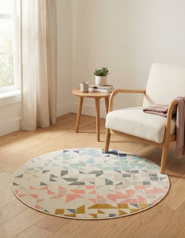 Lotus Round Rug