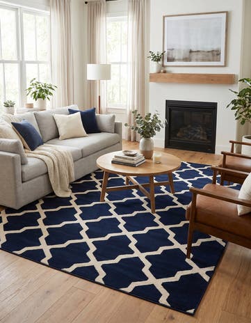 9' x 12' Lattice Rug