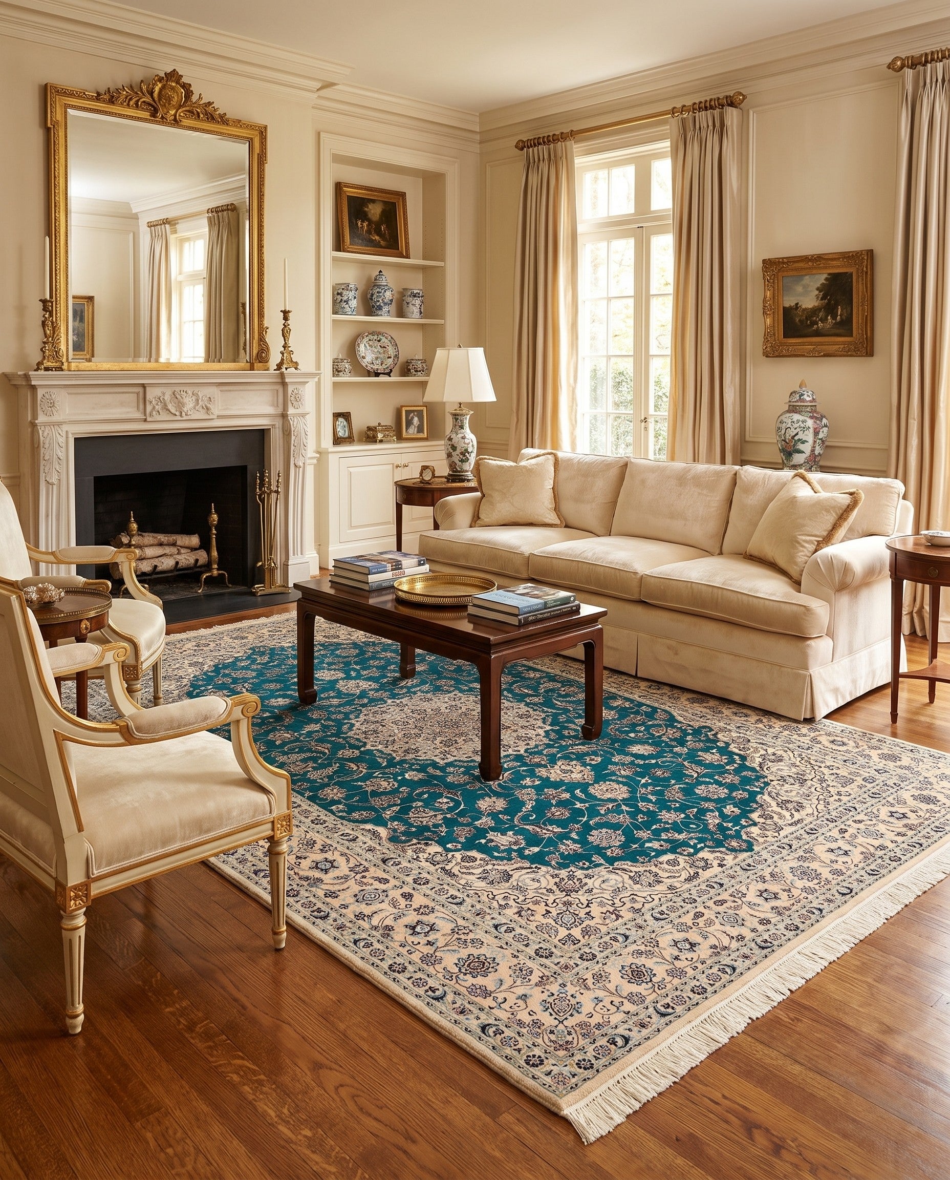 6' 9 x 9' 10 Nain Rug