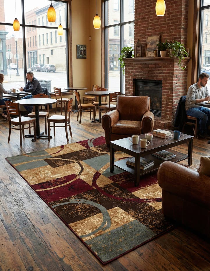 5' 3 x 8' Cafe Rug