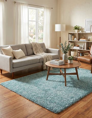 5' 3 x 8' Zermatt Shag Rug