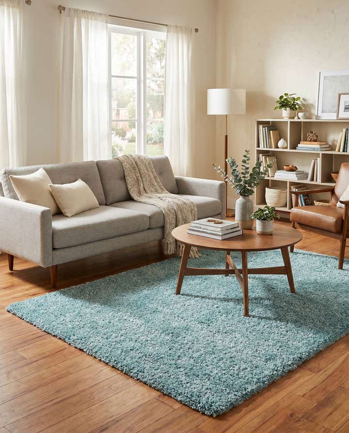 5' 3 x 8' Zermatt Shag Rug