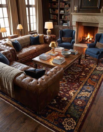 8' x 10' 2 Hand Knotted Kazak Rug