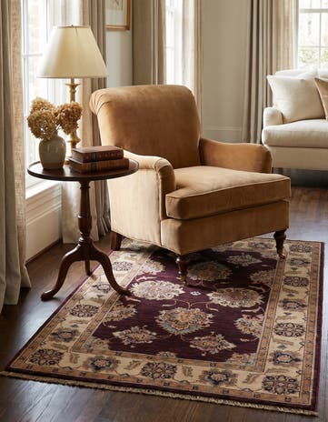 2' 9 x 4' 1 Hand Knotted Ziegler Rug