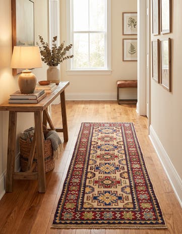 2' x 6' Hand Knotted Kazak Runner Rug