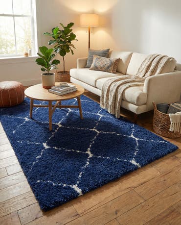  4' x 6' Moroccan Shag Rug