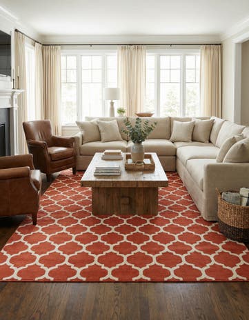 10' 6 x 16' 5 Lattice Rug