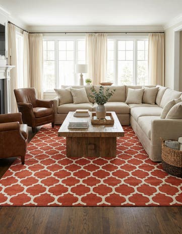 10' 6 x 16' 5 Lattice Rug