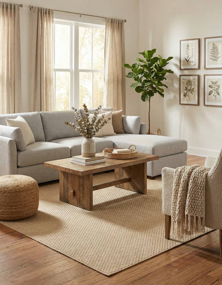 Detail image of 7' 10 x 7' 10 Dunes Square Rug