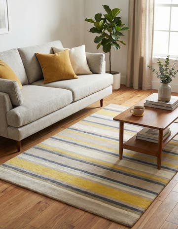 4' x 5' Luna Wool Rug