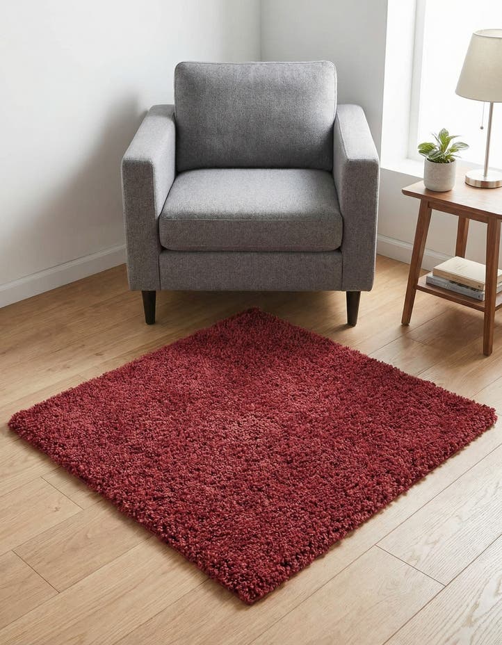 3' x 3' Zermatt Shag Square Rug