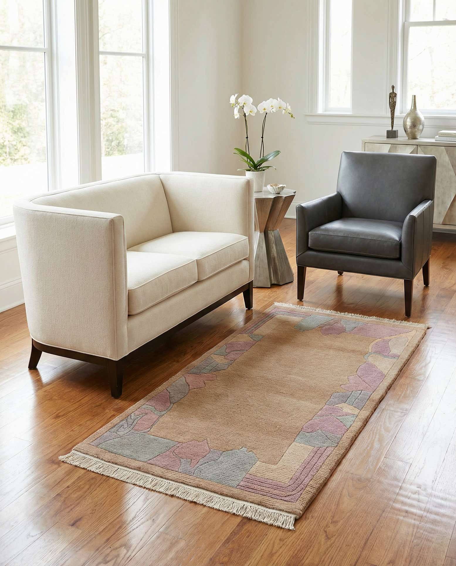 3' 1 x 5' 5 Hand Knotted Nepal Wool Rug