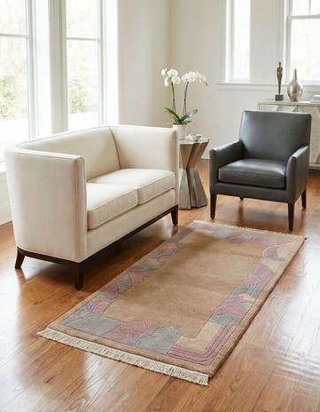 3' 1 x 5' 5 Hand Knotted Nepal Wool Rug