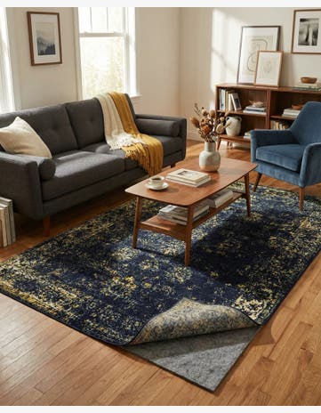 5' 3 x 8' Monte Carlo Rug With Pad Bundle