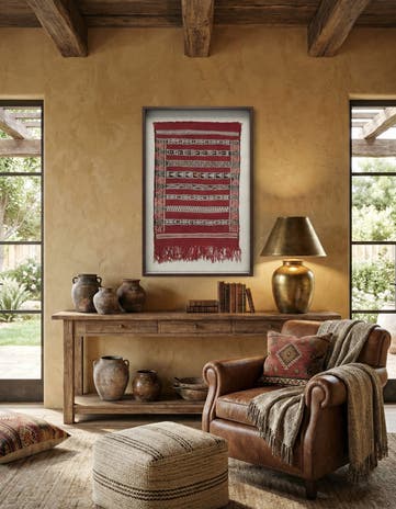 2' 1 x 3' 5 Textile Wall Art Rug