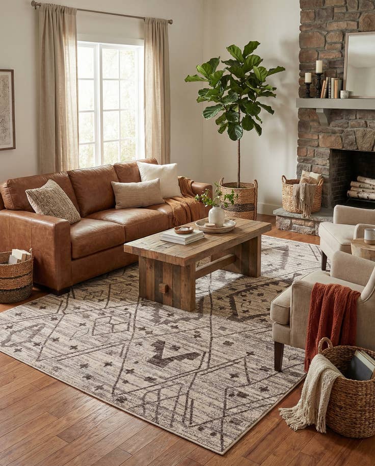 Detail image of 10' x 15' Grand Tradition Wool Rug