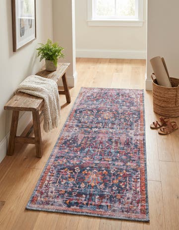2' x 4' Washable Maahru Runner Rug