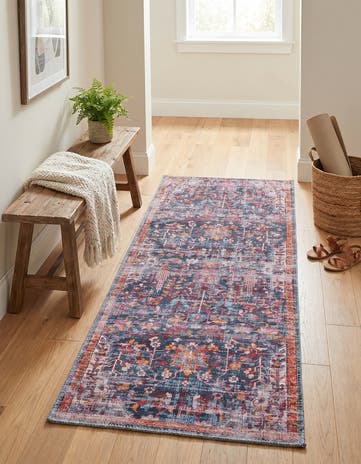 2' x 4' Washable Maahru Runner Rug