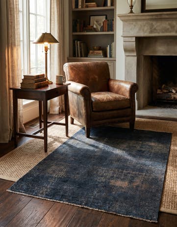 3' 1 x 4' 5 Hand Knotted Ultra Vintage Persian Wool Rug