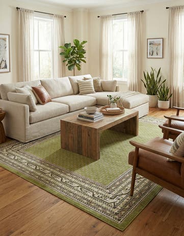 Green Tribeca Rug