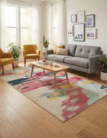5' x 8' Washable Hyacinth Rug