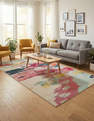 5' x 8' Washable Hyacinth Rug