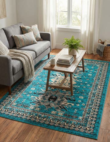 5' 3 x 8' Heris Rug